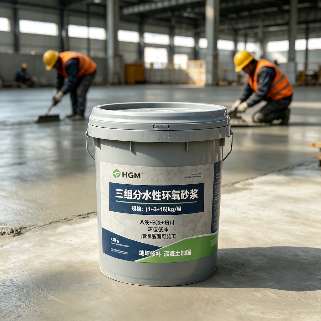 北关三组份水性环氧砂浆